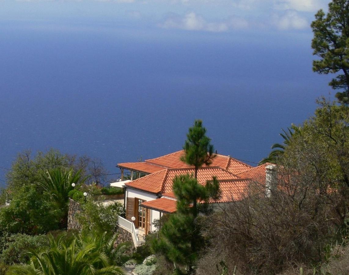Feriendomizil Finca Tijarafe Mit Beheiztem, Abdeckbarem Pool Kültér fotó