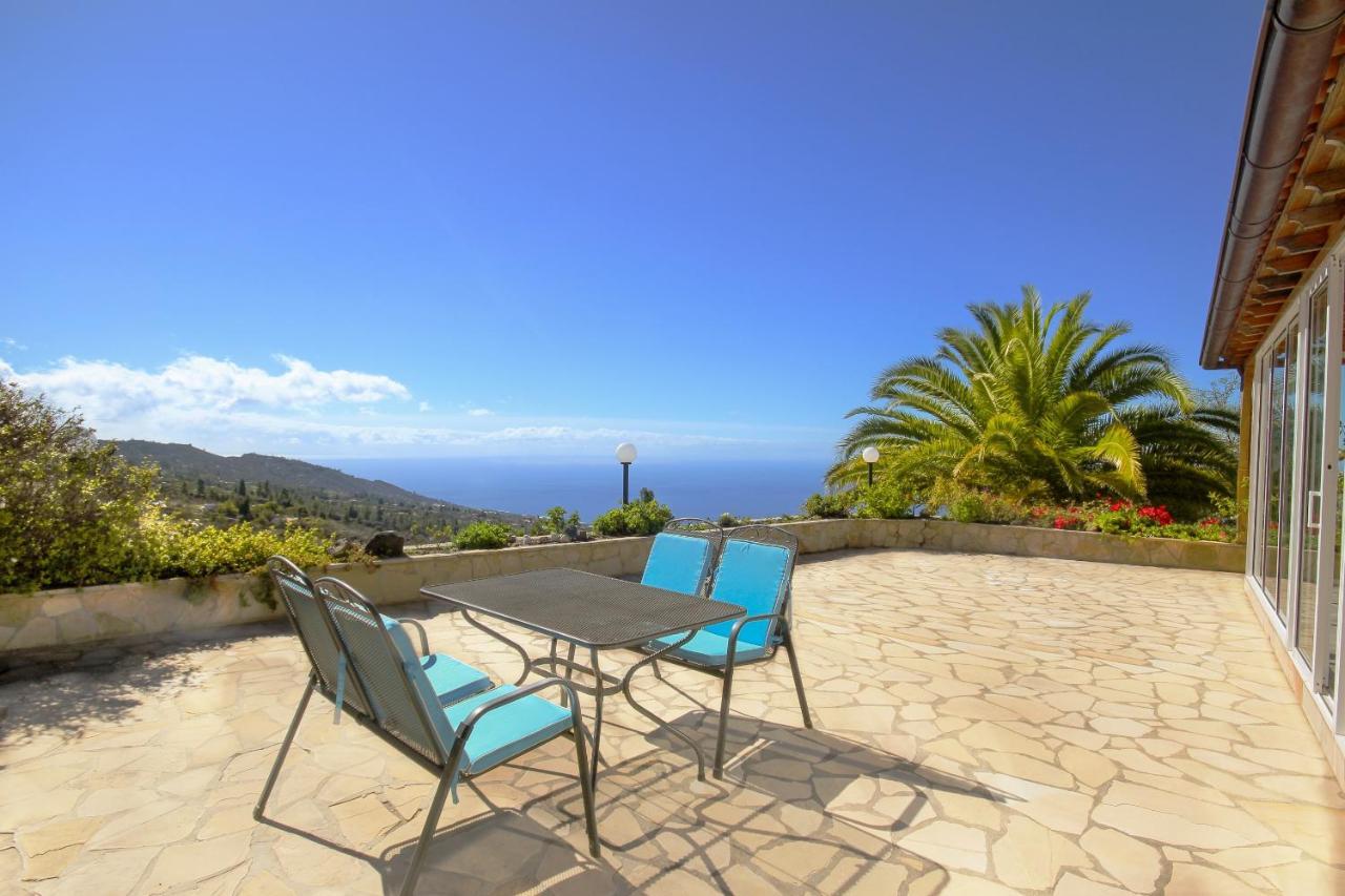 Feriendomizil Finca Tijarafe Mit Beheiztem, Abdeckbarem Pool Kültér fotó