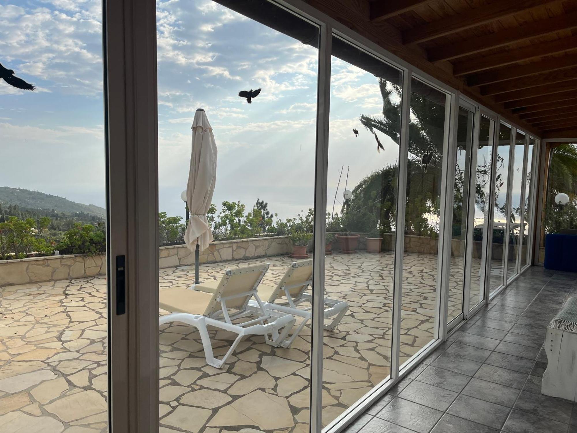 Feriendomizil Finca Tijarafe Mit Beheiztem, Abdeckbarem Pool Kültér fotó