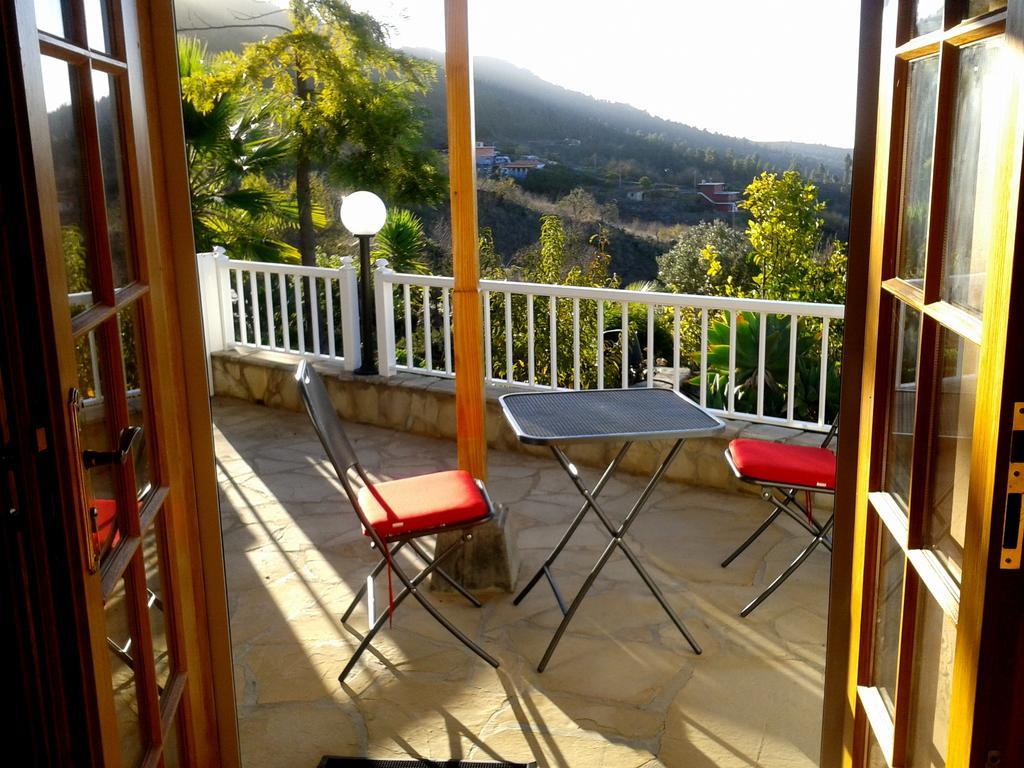Feriendomizil Finca Tijarafe Mit Beheiztem, Abdeckbarem Pool Szoba fotó