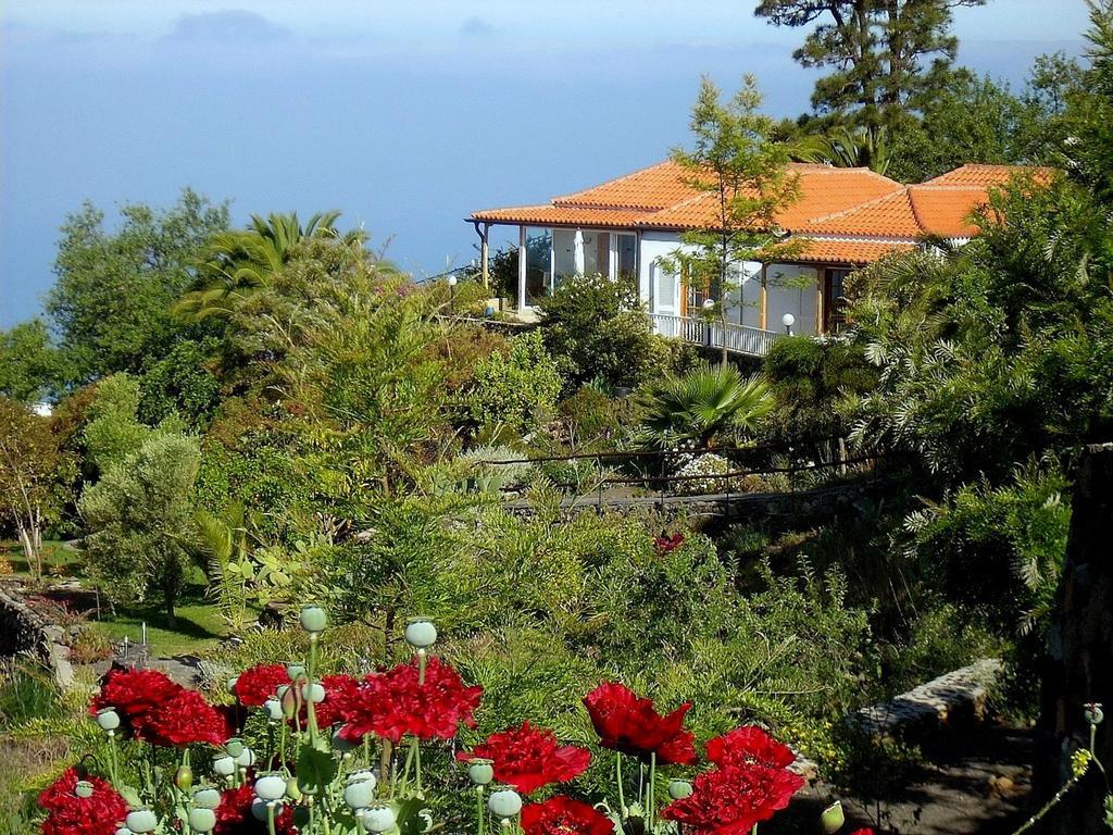 Feriendomizil Finca Tijarafe Mit Beheiztem, Abdeckbarem Pool Kültér fotó