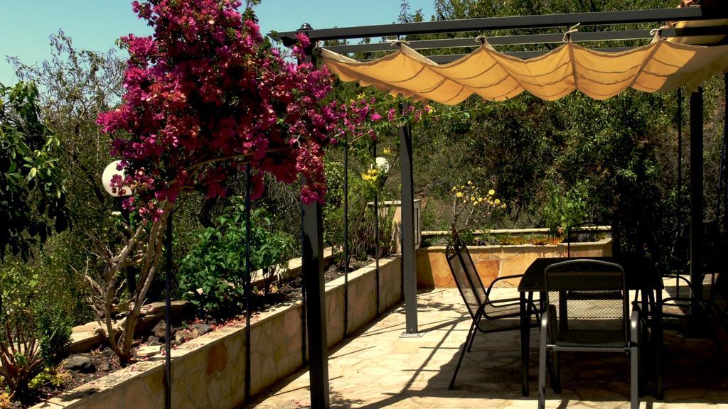 Feriendomizil Finca Tijarafe Mit Beheiztem, Abdeckbarem Pool Kültér fotó