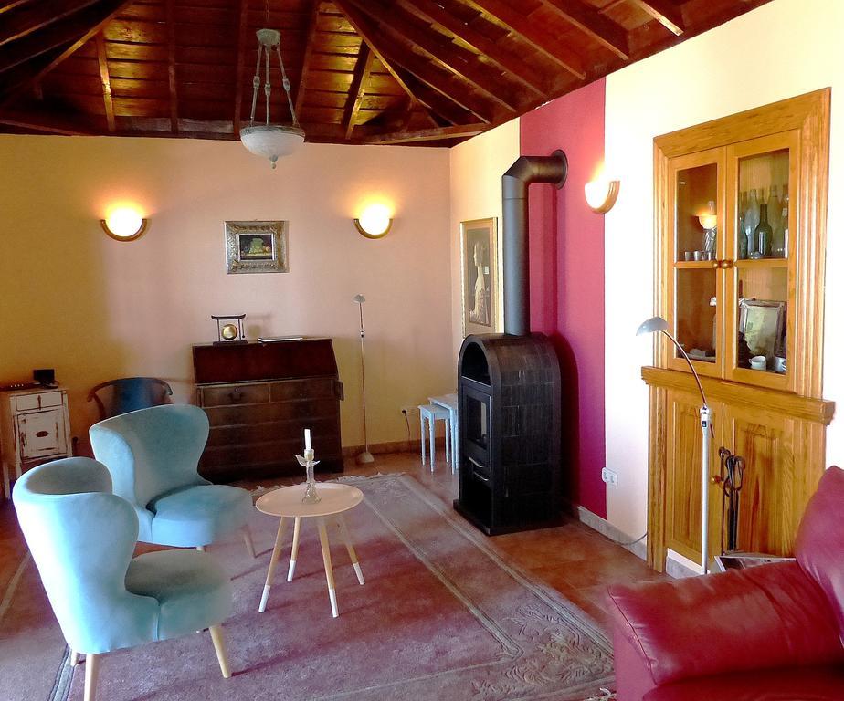 Feriendomizil Finca Tijarafe Mit Beheiztem, Abdeckbarem Pool Kültér fotó